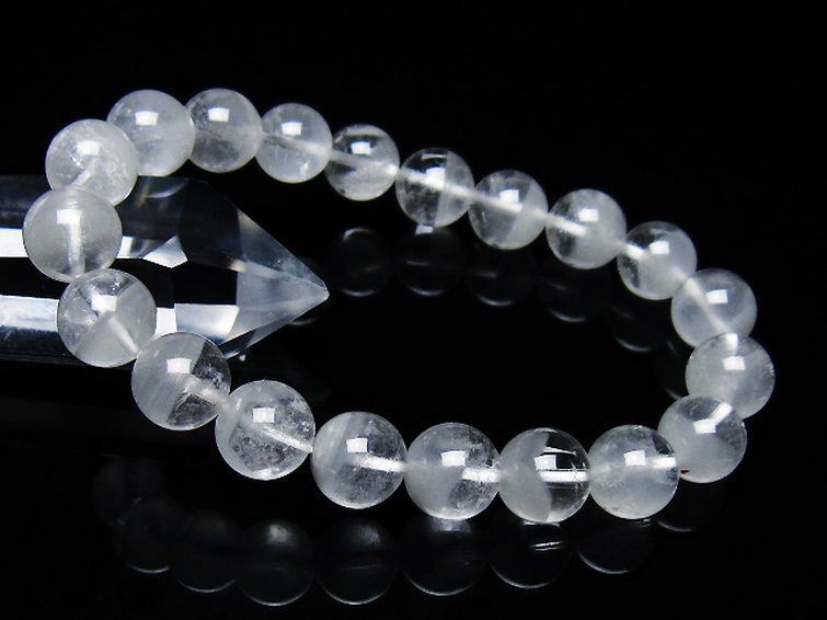 ガーデン水晶ファントム ブレスレット 10mm [T676-1752] 1枚目