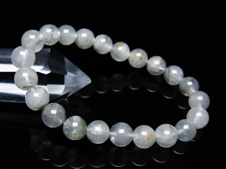 ガーデン水晶ファントム ブレスレット 9mm [t676-1830] 1枚目