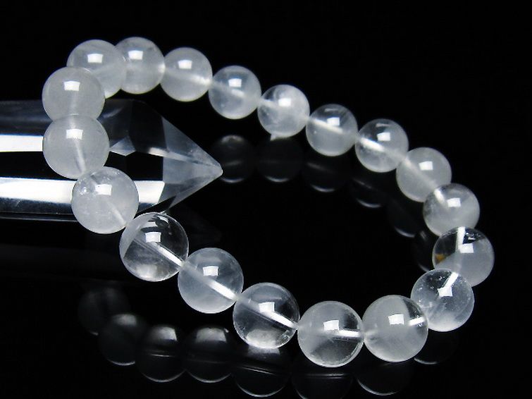 ガーデン水晶ファントム ブレスレット 11mm [t676-1879] 1枚目