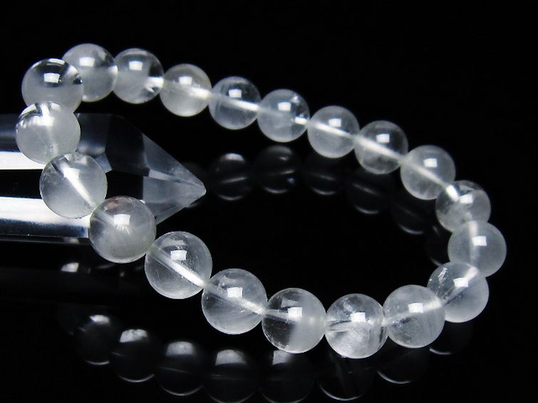 ガーデン水晶ファントム ブレスレット 10mm [t676-1884] 1枚目