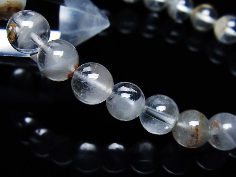 ガーデン水晶ファントム ブレスレット 7mm [t676-1894] 3枚目