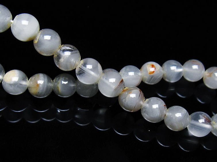 ガーデン水晶ファントム ブレスレット 7mm [t676-1897] 2枚目