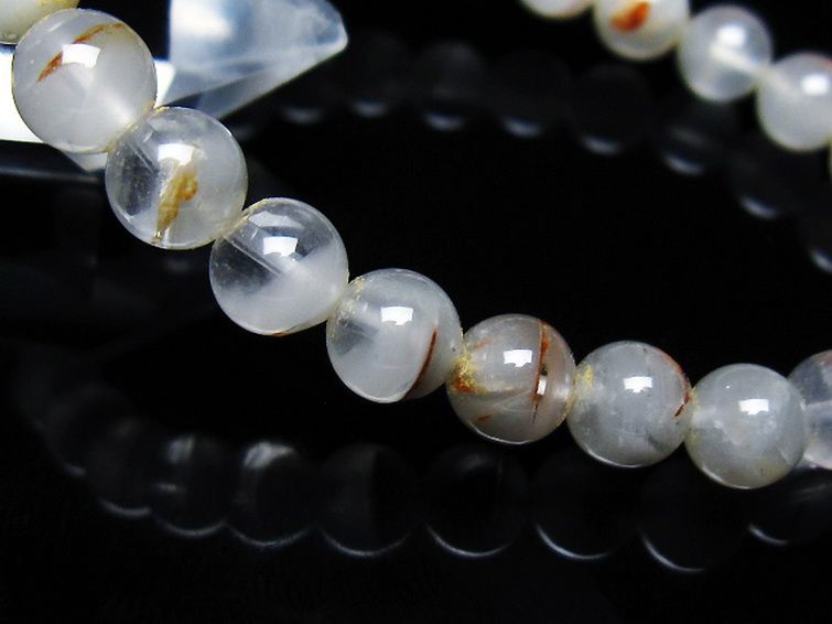 ガーデン水晶ファントム ブレスレット 7mm [t676-1897] 3枚目