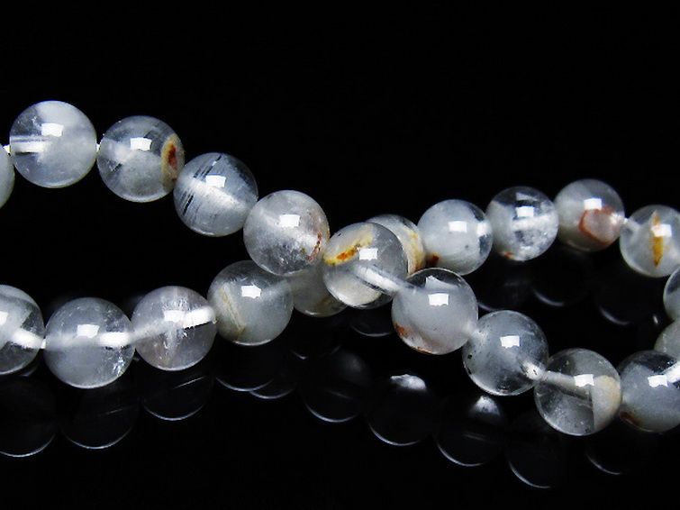 ガーデン水晶ファントム ブレスレット 8mm [t676-1904] 2枚目