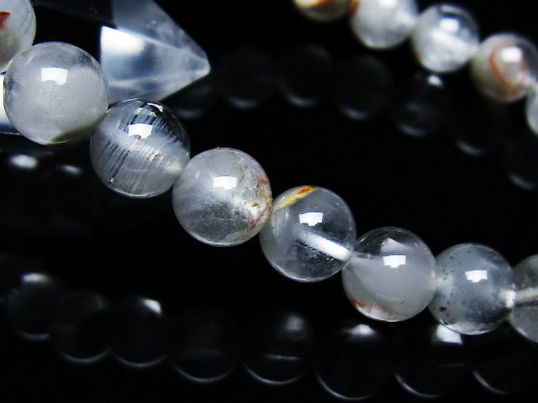 ガーデン水晶ファントム ブレスレット 8mm [t676-1904] 3枚目