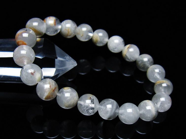 ガーデン水晶ファントム ブレスレット 10mm [T676-1923] 1枚目