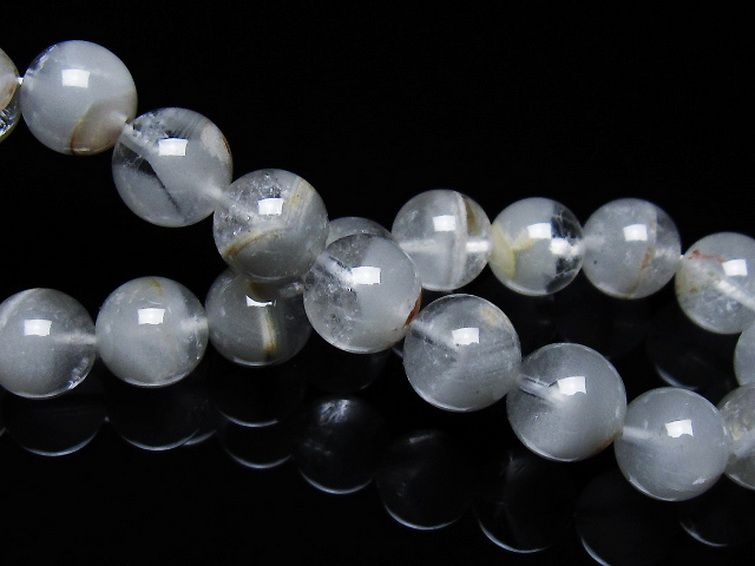 ガーデン水晶ファントム ブレスレット 10mm [t676-1924] 2枚目