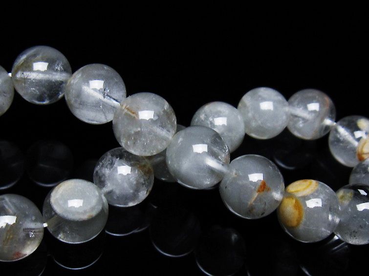 ガーデン水晶ファントム ブレスレット 11mm [T676-1929] 2枚目