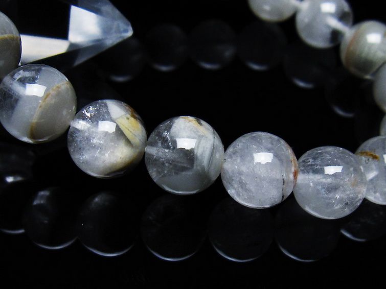 ガーデン水晶ファントム ブレスレット 11mm [T676-1937] 3枚目