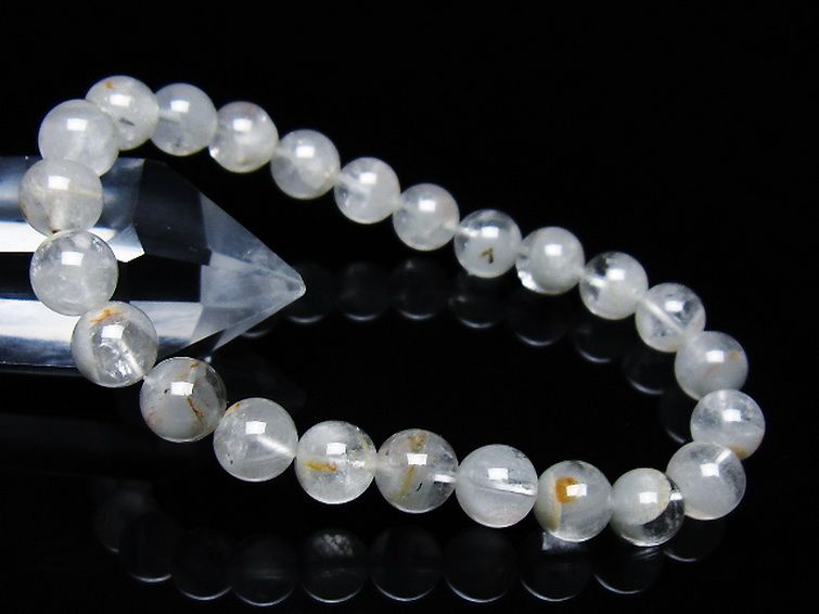 ガーデン水晶ファントム ブレスレット 8mm [T676-1945] 1枚目