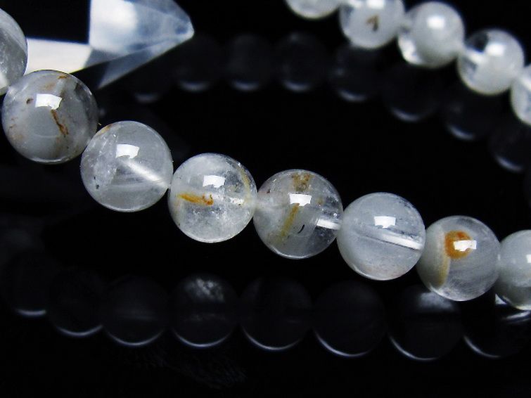 ガーデン水晶ファントム ブレスレット 8mm [T676-1945] 3枚目