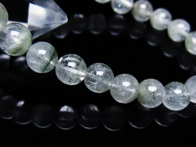 ガーデン水晶ファントム ブレスレット 7mm [T676-1946] 3枚目