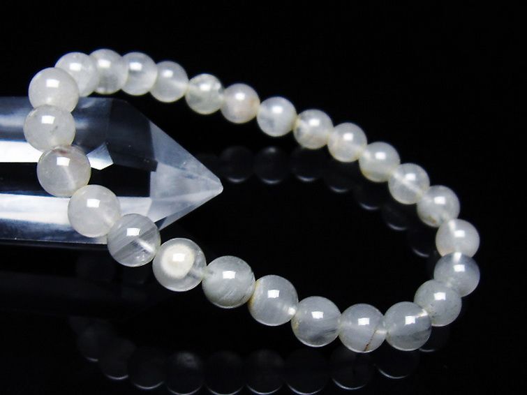 ガーデン水晶ファントム ブレスレット 7mm [T676-1948] 1枚目