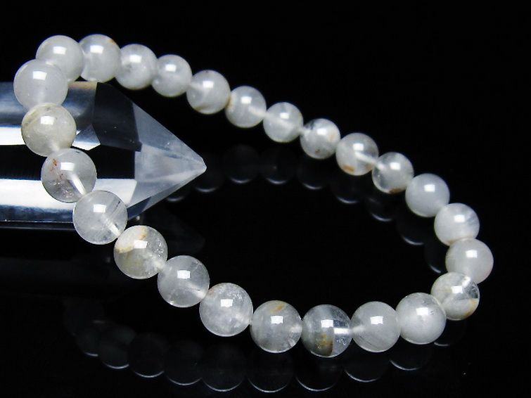 ガーデン水晶ファントム ブレスレット 7mm [T676-1955] 1枚目