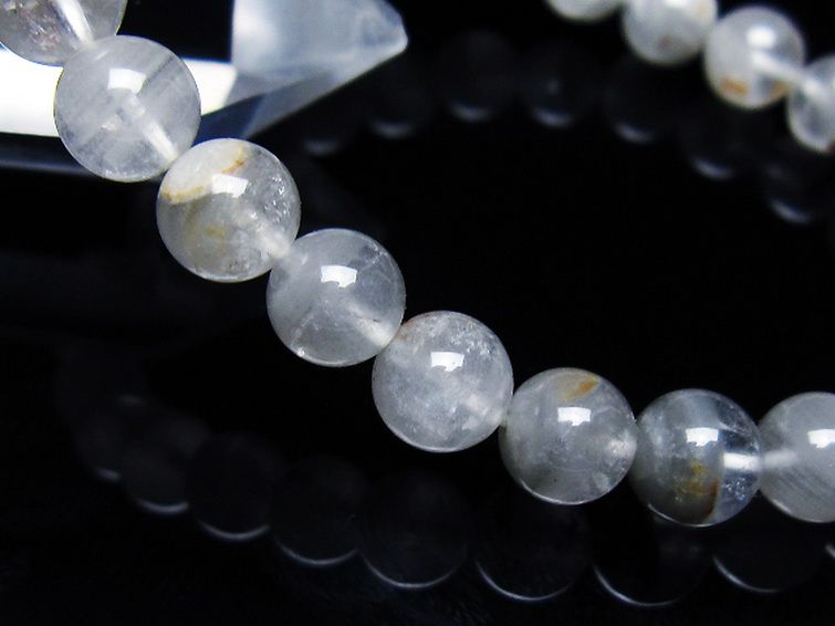 ガーデン水晶ファントム ブレスレット 7mm [T676-1955] 3枚目