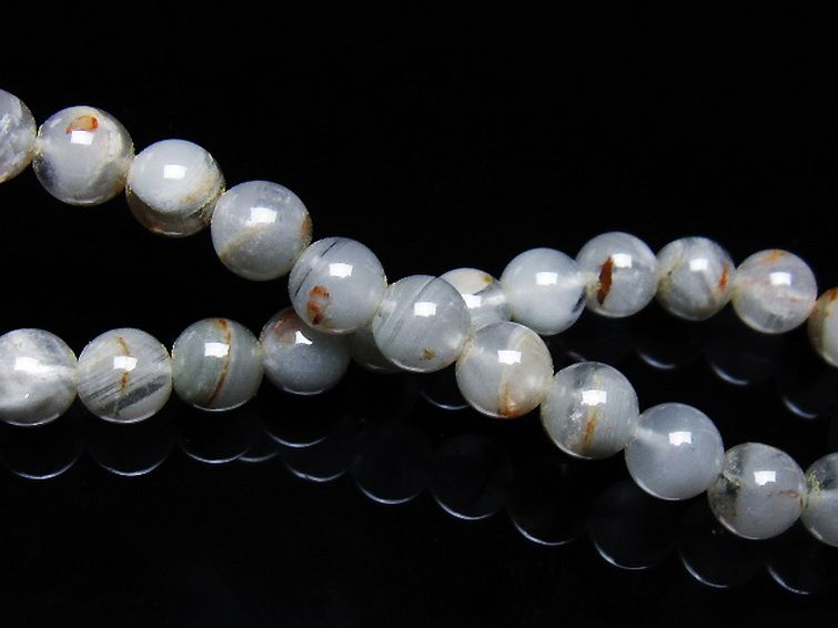 ガーデン水晶ファントム ブレスレット 7mm [t676-1956] 2枚目