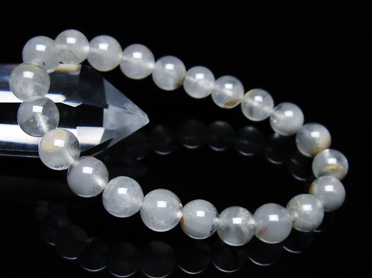 ガーデン水晶ファントム ブレスレット 9mm [T676-1962] 1枚目