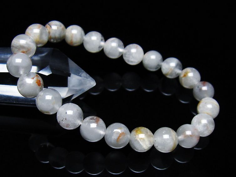 ガーデン水晶ファントム ブレスレット 9mm [T676-1964] 1枚目