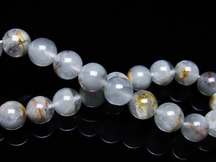 ガーデン水晶ファントム ブレスレット 9mm [T676-1964] 2枚目