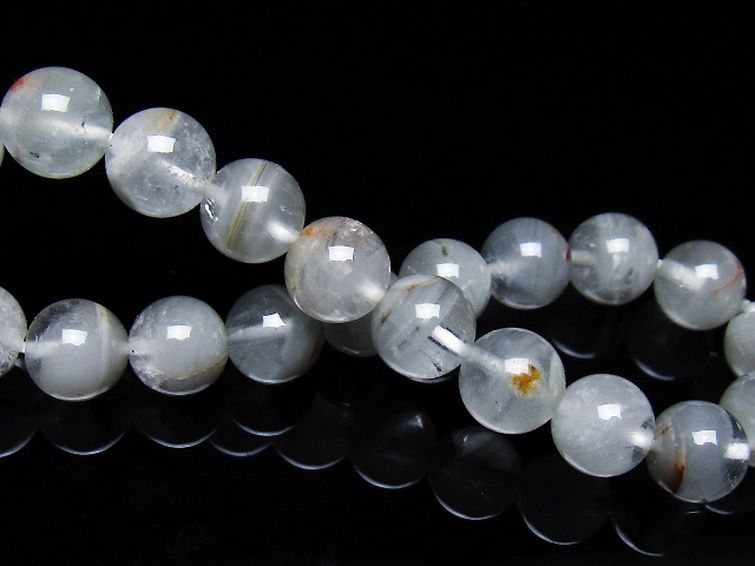 ガーデン水晶ファントム ブレスレット 9mm [t676-1966] 2枚目