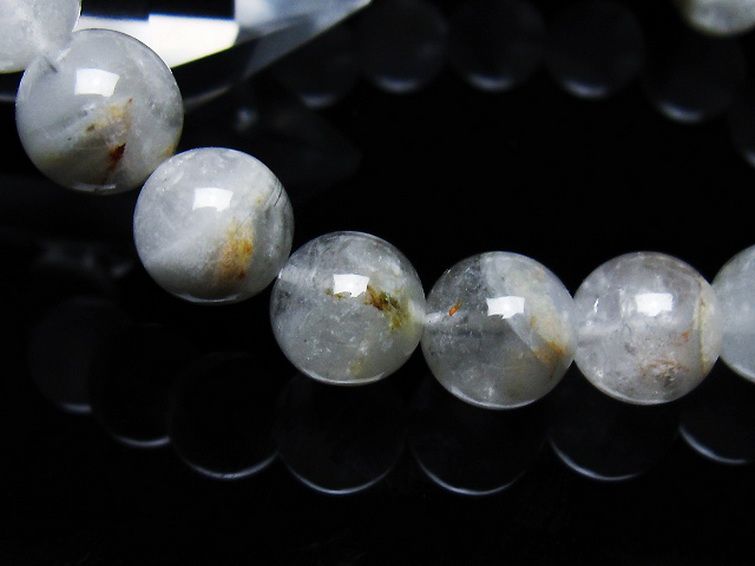 ガーデン水晶ファントム ブレスレット 10mm [T676-1969] 3枚目