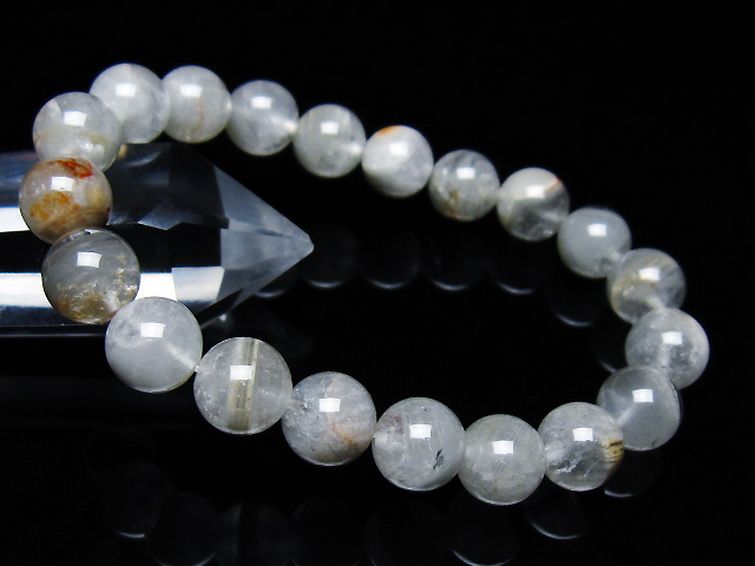 ガーデン水晶ファントム ブレスレット 10mm [T676-1972] 1枚目