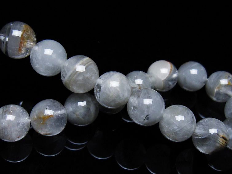 ガーデン水晶ファントム ブレスレット 10mm [T676-1972] 2枚目