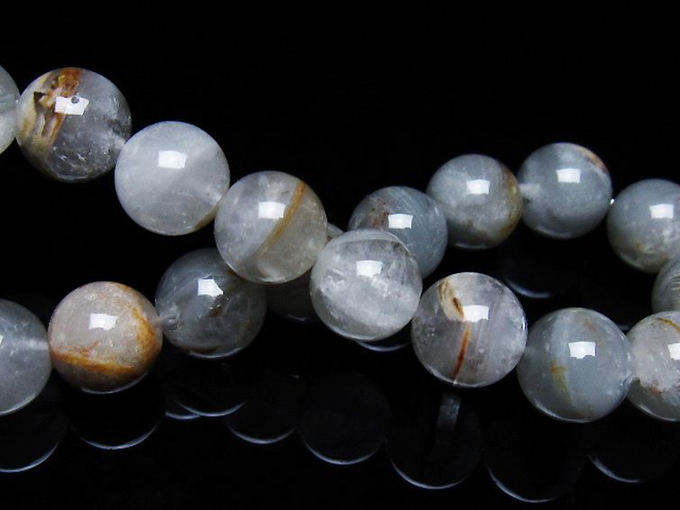 ガーデン水晶ファントム ブレスレット 11mm [t676-1973] 2枚目