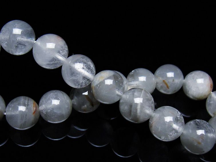 ガーデン水晶ファントム ブレスレット 11mm [t676-1975] 2枚目