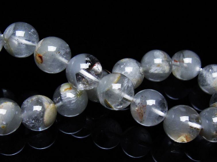 ガーデン水晶ファントム ブレスレット 11mm [T676-1976] 2枚目