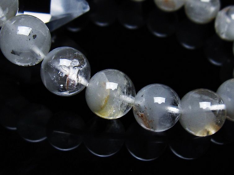 ガーデン水晶ファントム ブレスレット 11mm [T676-1976] 3枚目