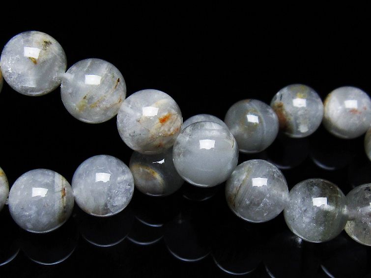 ガーデン水晶ファントム ブレスレット 11mm [T676-1977] 2枚目