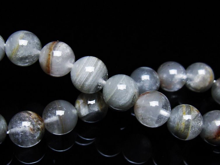 ガーデン水晶ファントム ブレスレット 10mm [T676-1992] 2枚目