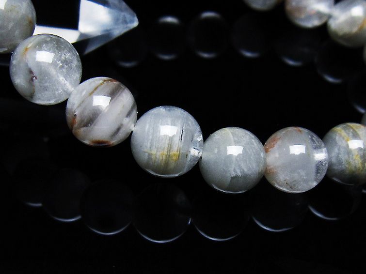 ガーデン水晶ファントム ブレスレット 10mm [T676-1992] 3枚目