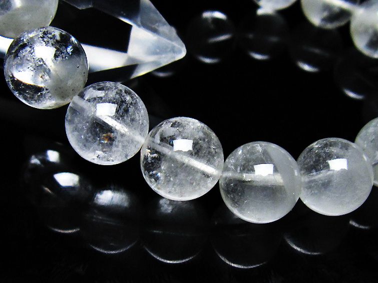 ガーデン水晶ファントム ブレスレット 12mm [t676-2062] 3枚目