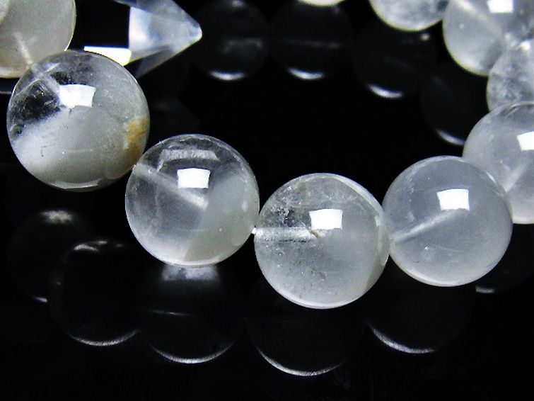 ガーデン水晶ファントム ブレスレット 16mm [t676-2068] 3枚目