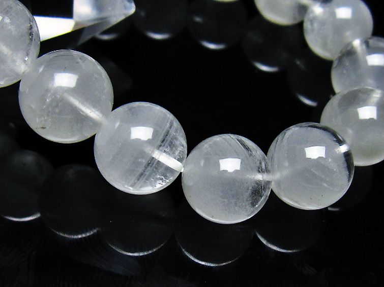 ガーデン水晶ファントム ブレスレット 13mm [t676-2077] 3枚目