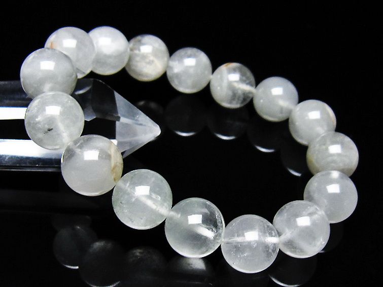 ガーデン水晶ファントム ブレスレット 12mm [t676-2090] 1枚目