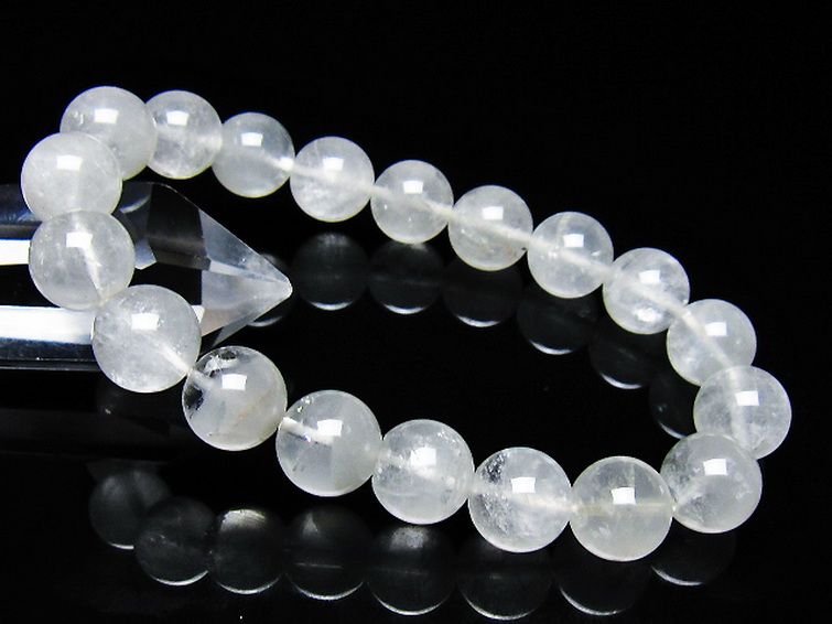 ガーデン水晶ファントム ブレスレット 11mm [t676-2100] 1枚目