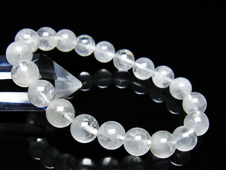ガーデン水晶ファントム ブレスレット 10mm [t676-2105] 1枚目