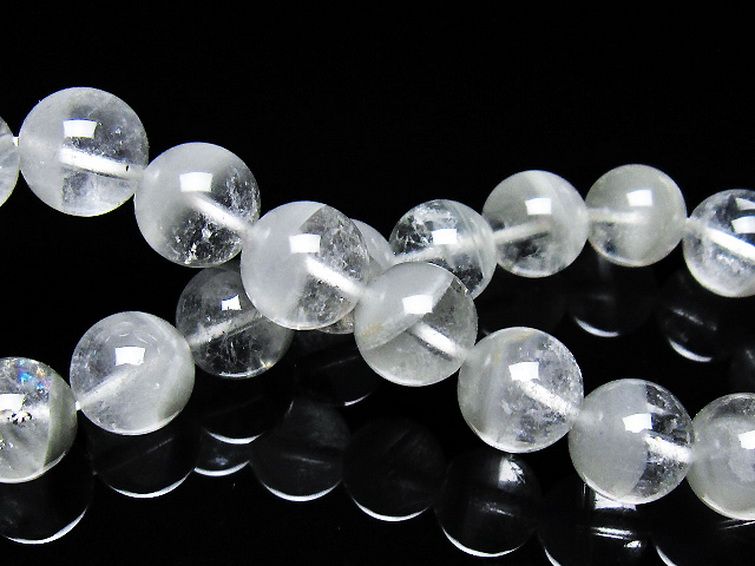 ガーデン水晶ファントム ブレスレット 10mm [t676-2159] 2枚目
