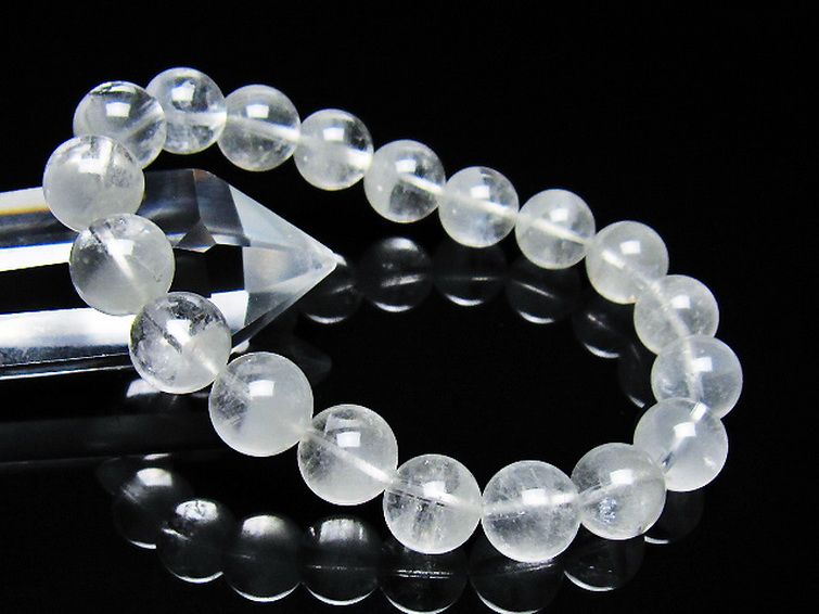 ガーデン水晶ファントム ブレスレット 11mm [t676-2165] 1枚目