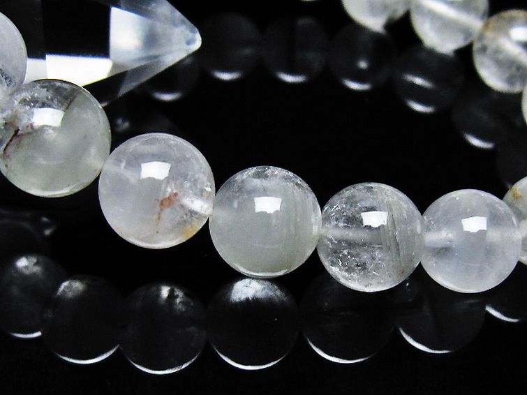 ガーデン水晶ファントム ブレスレット 11mm [t676-2180] 3枚目