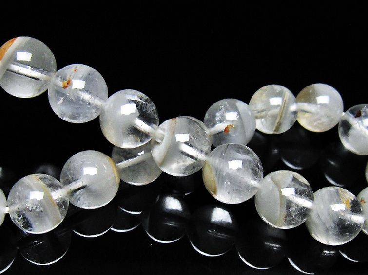 ガーデン水晶ファントム ブレスレット 9mm [t676-2181] 2枚目