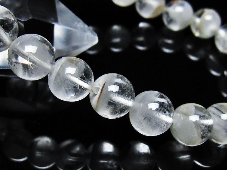 ガーデン水晶ファントム ブレスレット 9mm [t676-2181] 3枚目