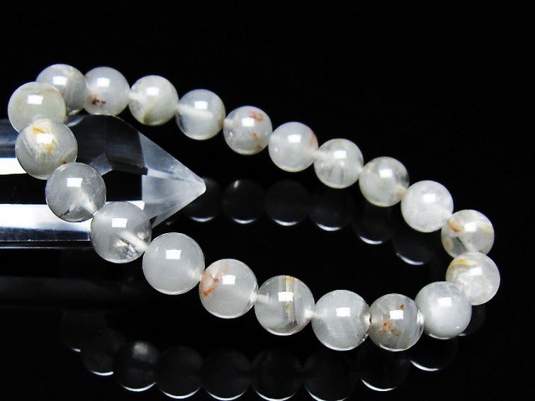 ガーデン水晶ファントム ブレスレット 9mm [t676-2205] 1枚目