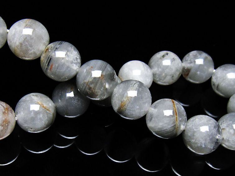 ガーデン水晶ファントム ブレスレット 11mm [t676-2208] 2枚目