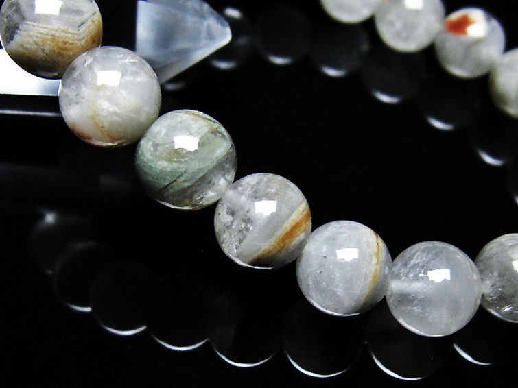 ガーデン水晶ファントム ブレスレット 9mm [t676-2212] 3枚目