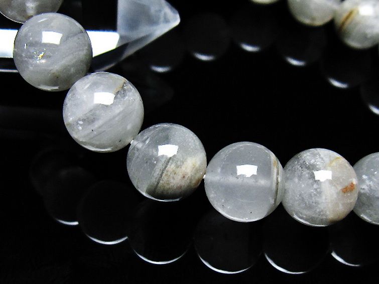 ガーデン水晶ファントム ブレスレット 11mm [t676-2217] 3枚目