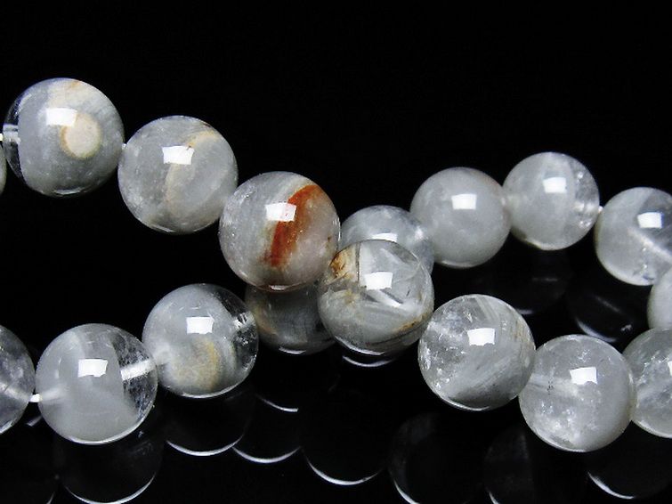 ガーデン水晶ファントム ブレスレット 12mm [t676-2220] 2枚目